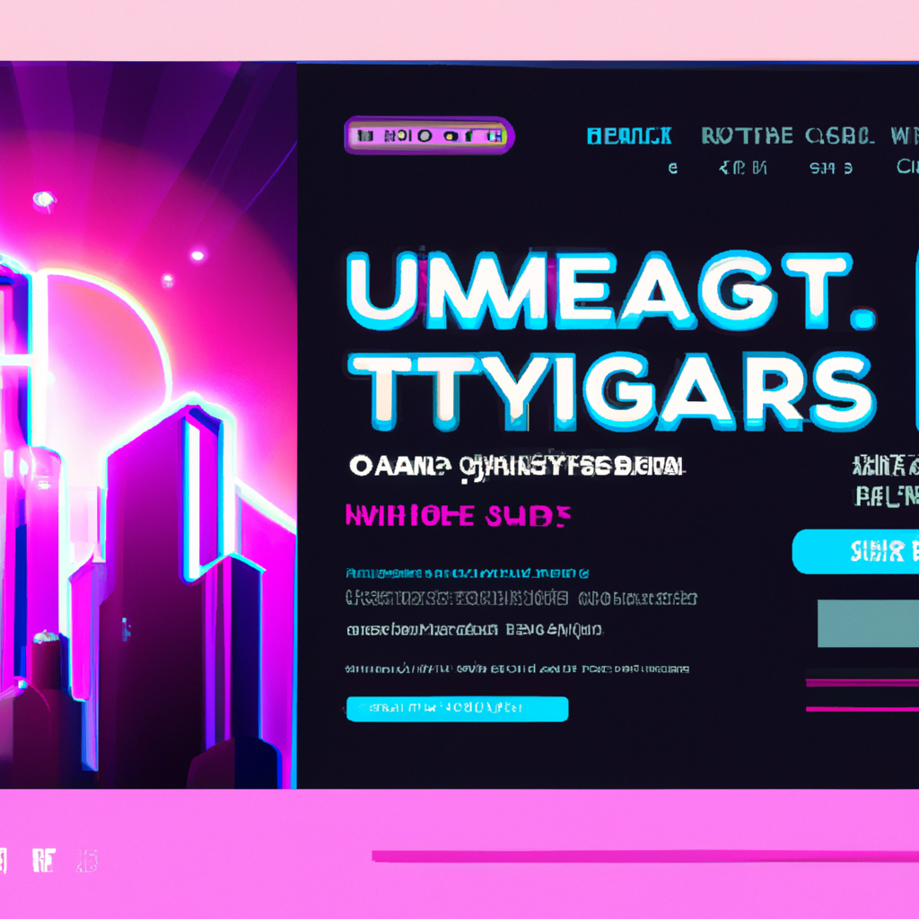 ArcadeForge hero — neon arcade scene with HUD